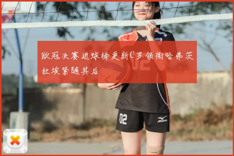 欧冠决赛进球榜更新C罗领衔哈弗茨杜埃紧随其后