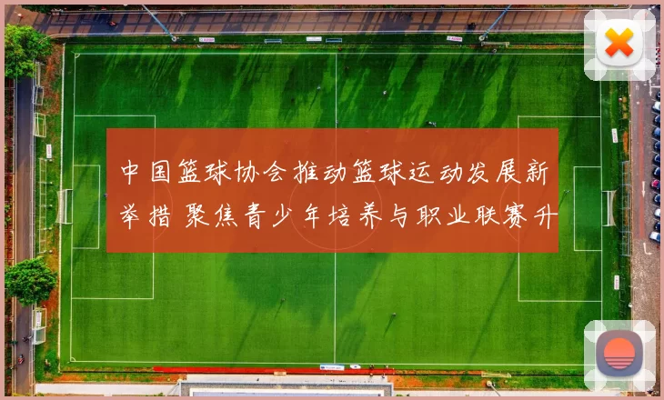 中国篮球协会推动篮球运动发展新举措 聚焦青少年培养与职业联赛升级