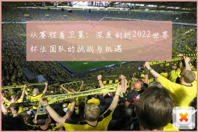 从赛程看卫冕：深度剖析2022世界杯法国队的挑战与机遇