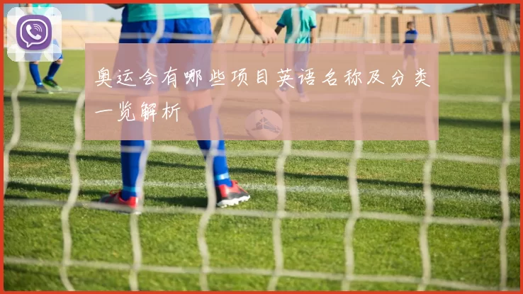 奥运会有哪些项目英语名称及分类一览解析